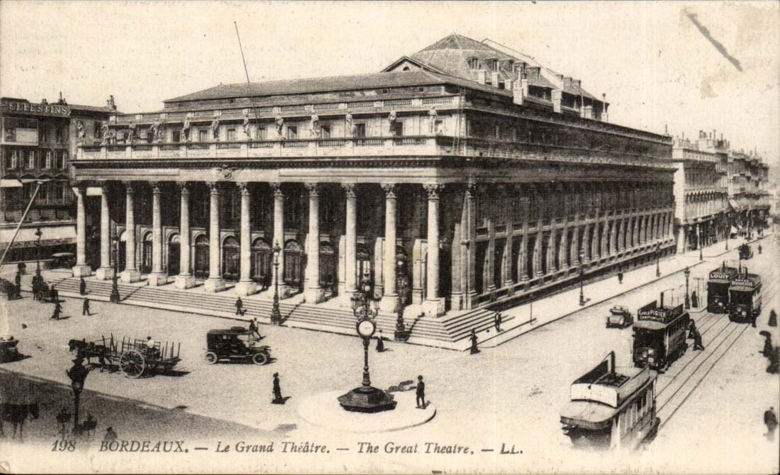 Bordeaux - the Large Theater - - CPA