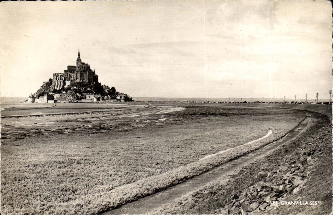The holy Mount Michel - the Dam - CPA