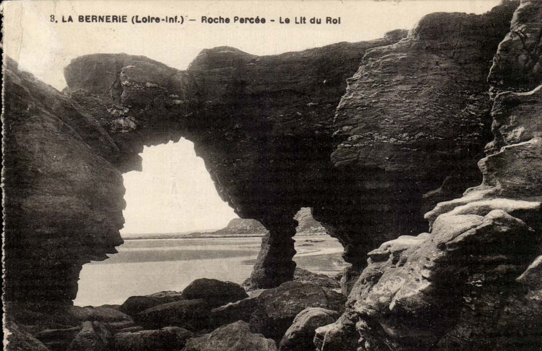 Bernerie CPA bored Rock bed of the king