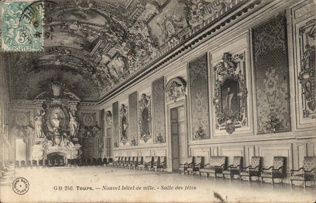 Tours CPA Nouvel hotel de ville Salle des fetes