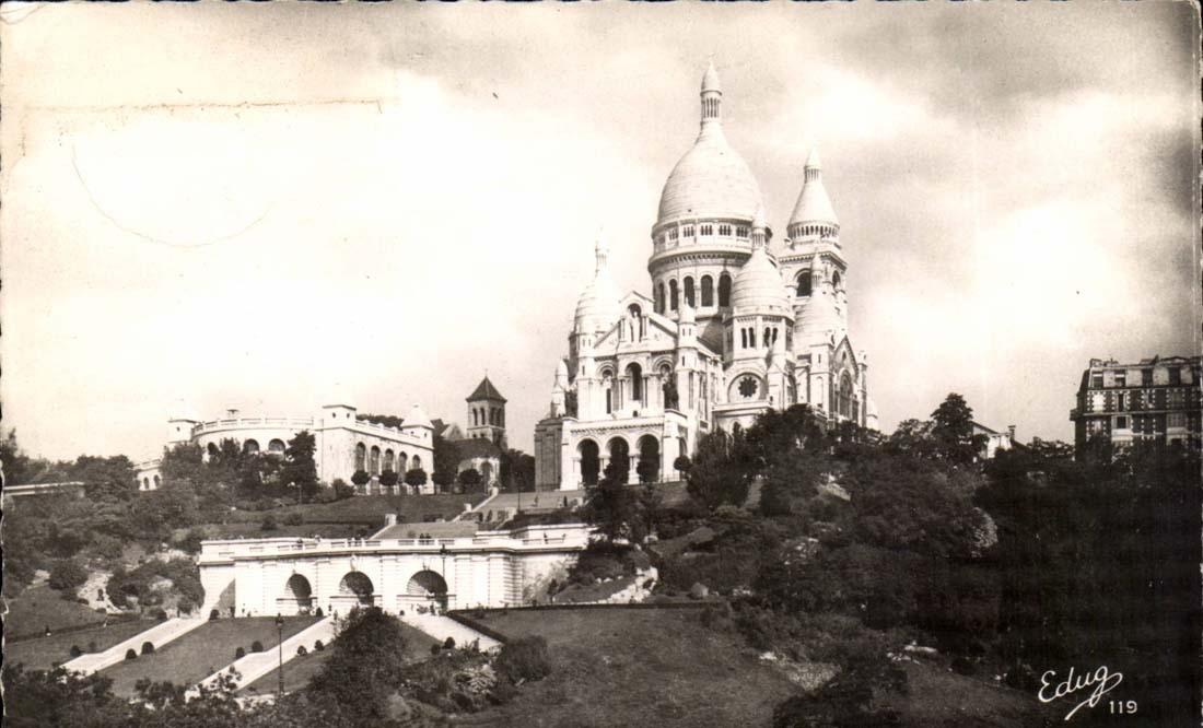 Paris CPM le Sacre Coeur