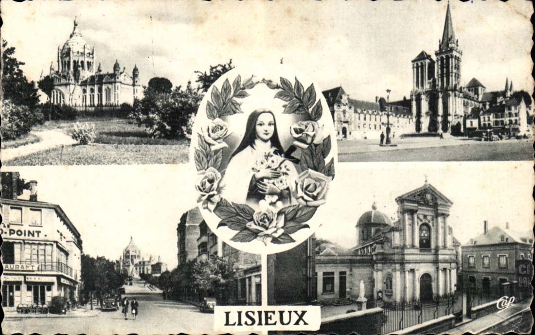 CPA Basilika das lisieux eins