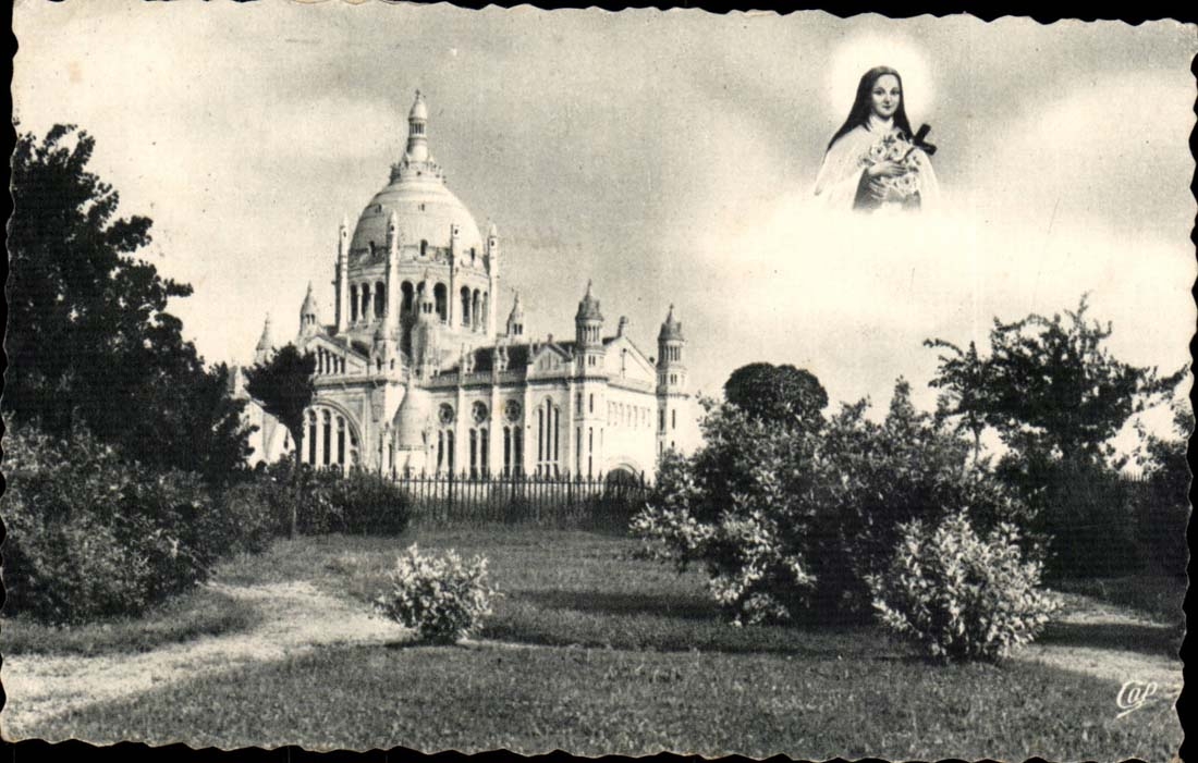 CPA Ansicht uber die Basilika das lisieux eins