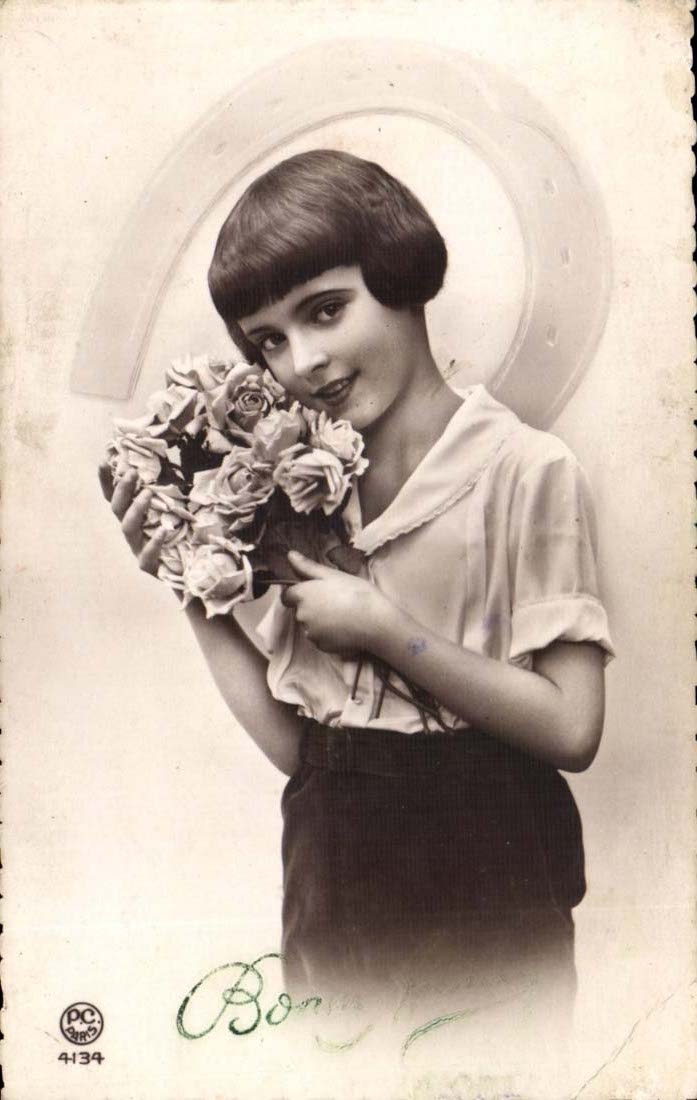 CPA gute Phantasie feiert Enfant