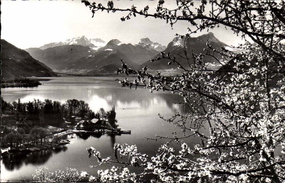 Annecy Lake MODERN CARD Song of spring