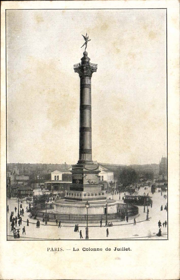 Paris CPA the column of July