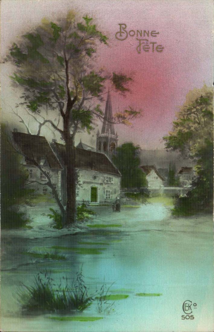 CPA gute Phantasie feiert