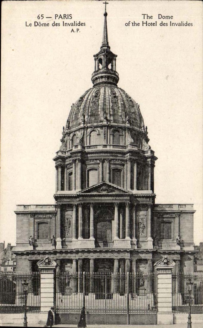 Paris CPA Dome of Invalides