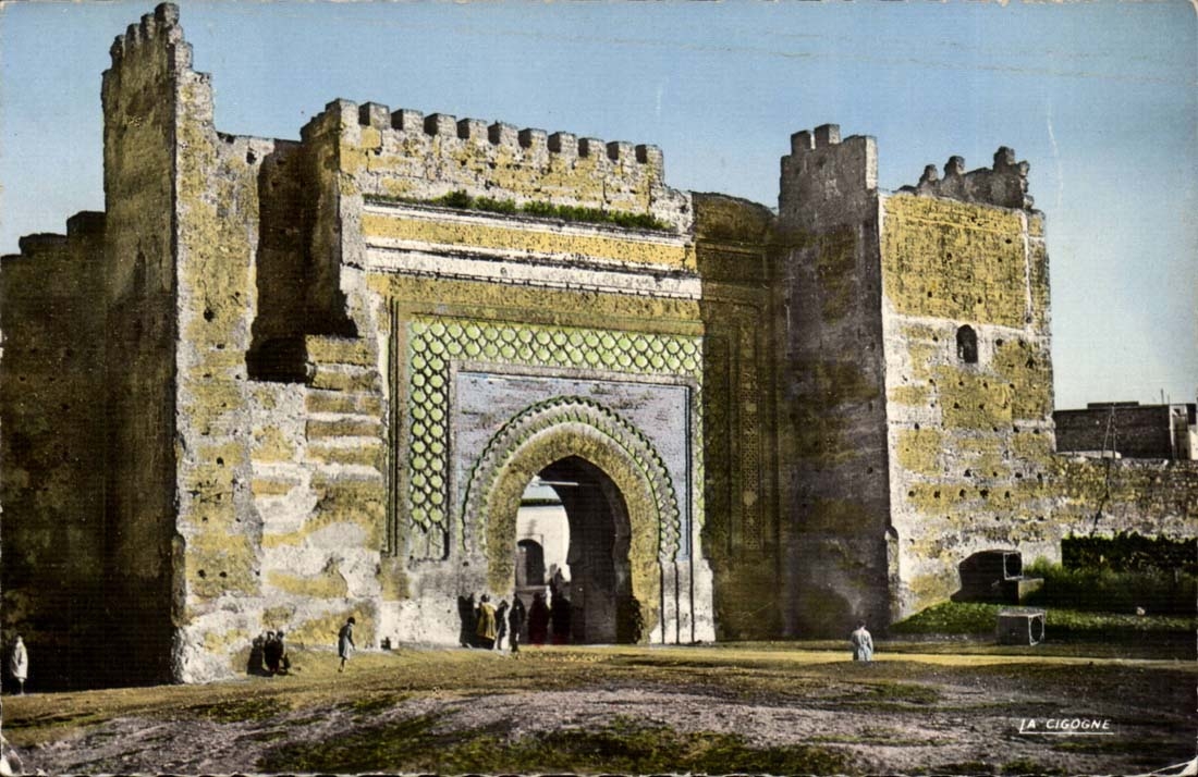 Morocco Meknes CPA Bab Khemis