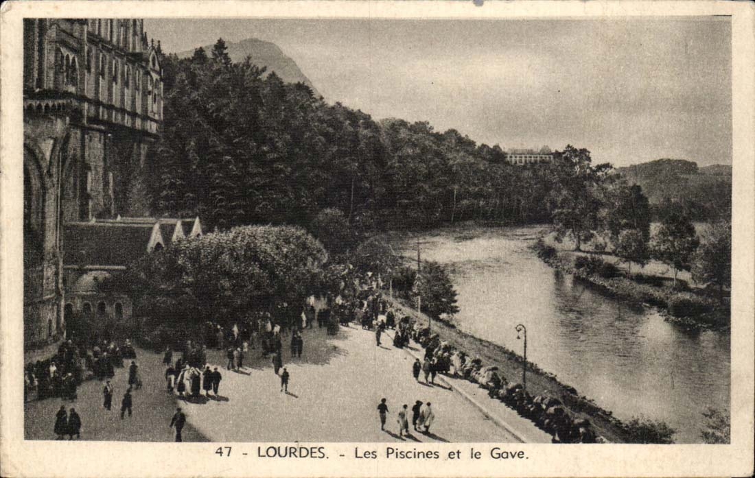 Lourdes CPA swimming pools and Gave