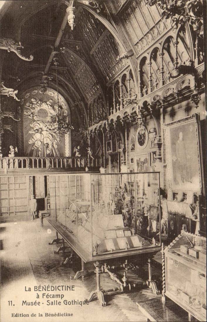 Fecamp CPA Benedictine gotischer Museums-Raum