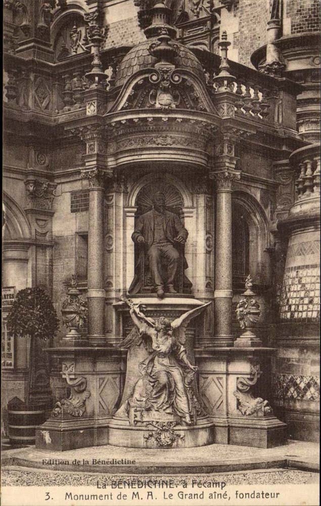 Fecamp CPA Benedictine Denkmal des Herrn hat grossen Aine Grunder