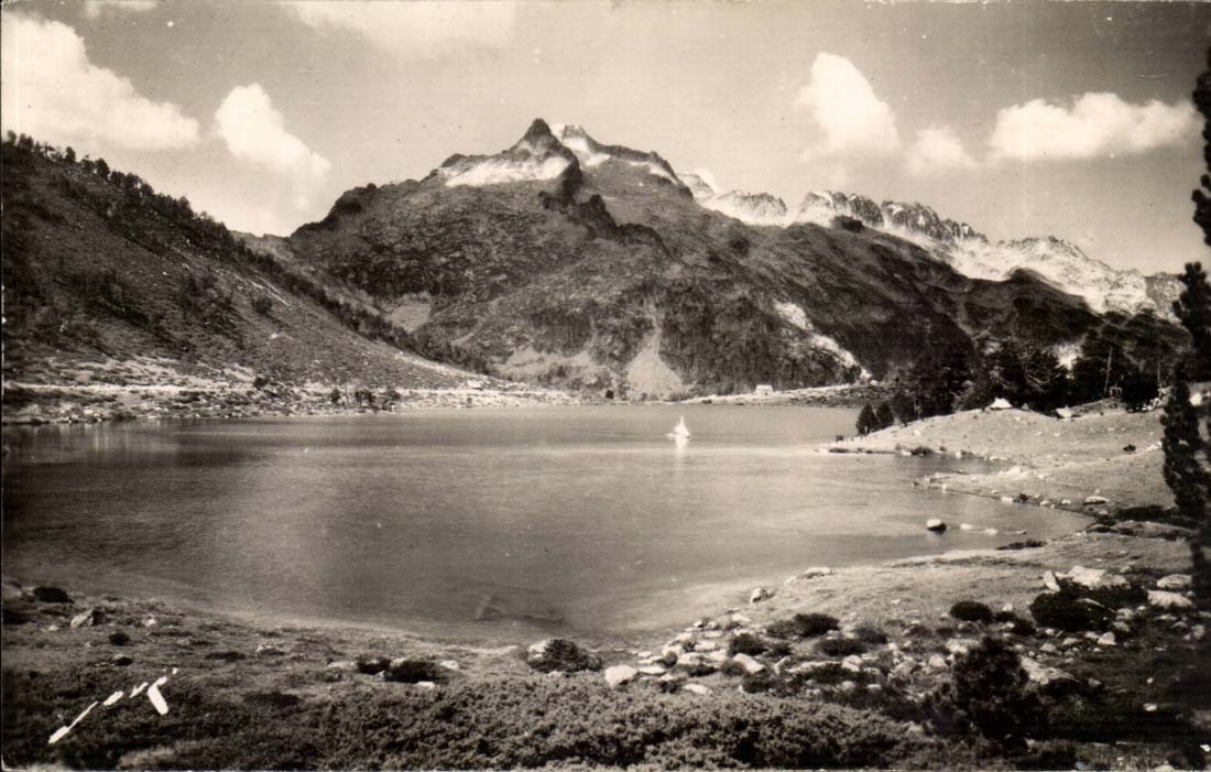 Tal von Aure CPA der See Aumar und die Spitze von Neouvielle