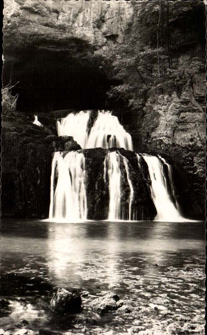 Surroundings Saline les Bains CPA Nans under Sainte Anne the source of Lizon