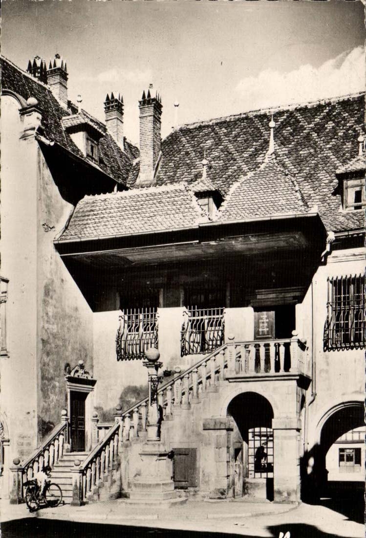 Colmar CPA the staircase of the old customs