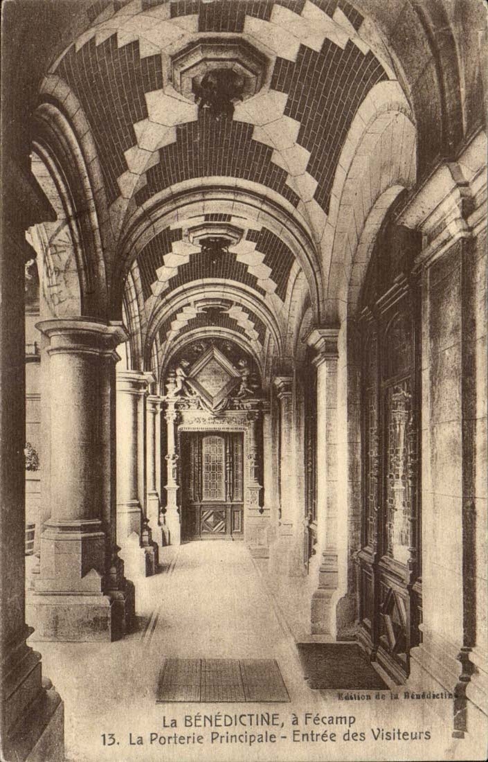 Benediktiner hat FEcamp CPA die Hauptportery Zutrittbesucher