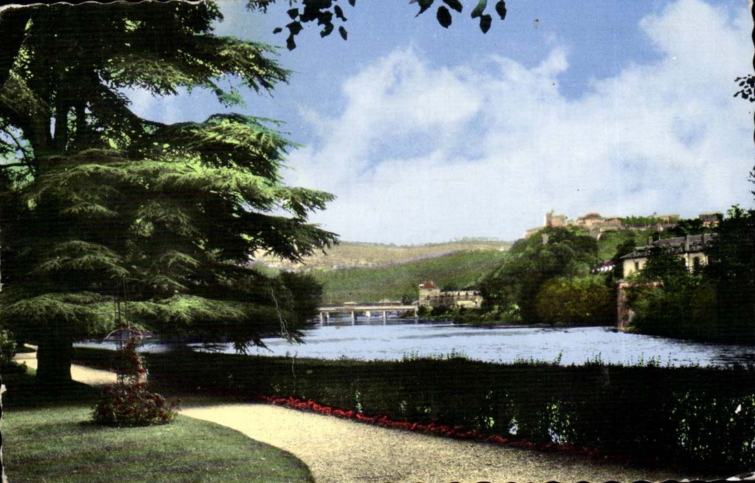 Besancon les Bains CPA Stopping Michaud and the citadel