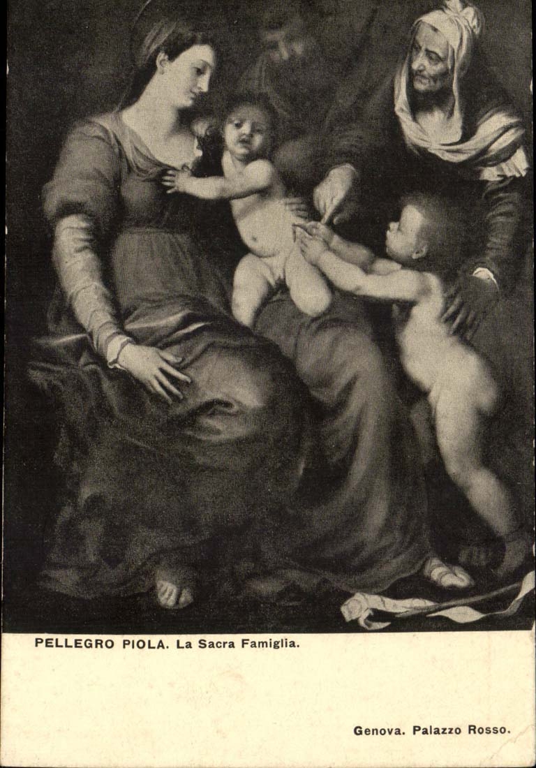 CPA Pellegro Piola La Sacra Famiglia
