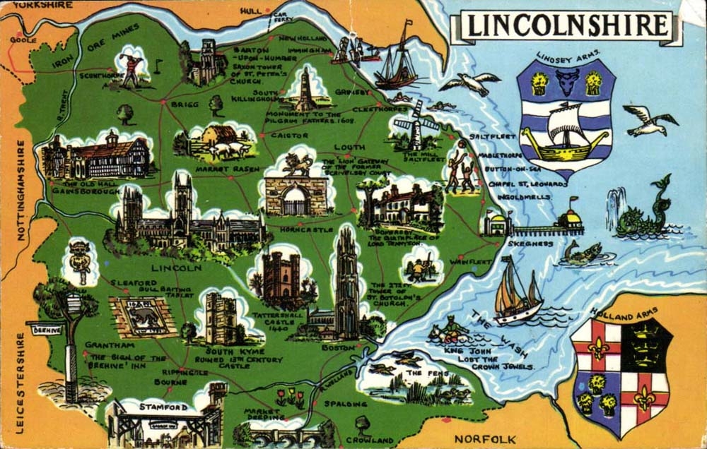 Grande Bretagne Lincolnshire CPM
