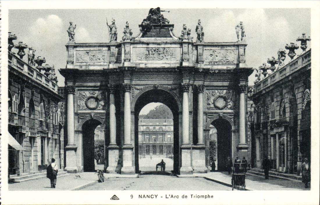 Nancy CPA L'arc de triomphe