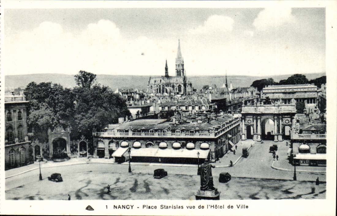 Nancy CPA Place Stanislas vue de l'hotel de ville