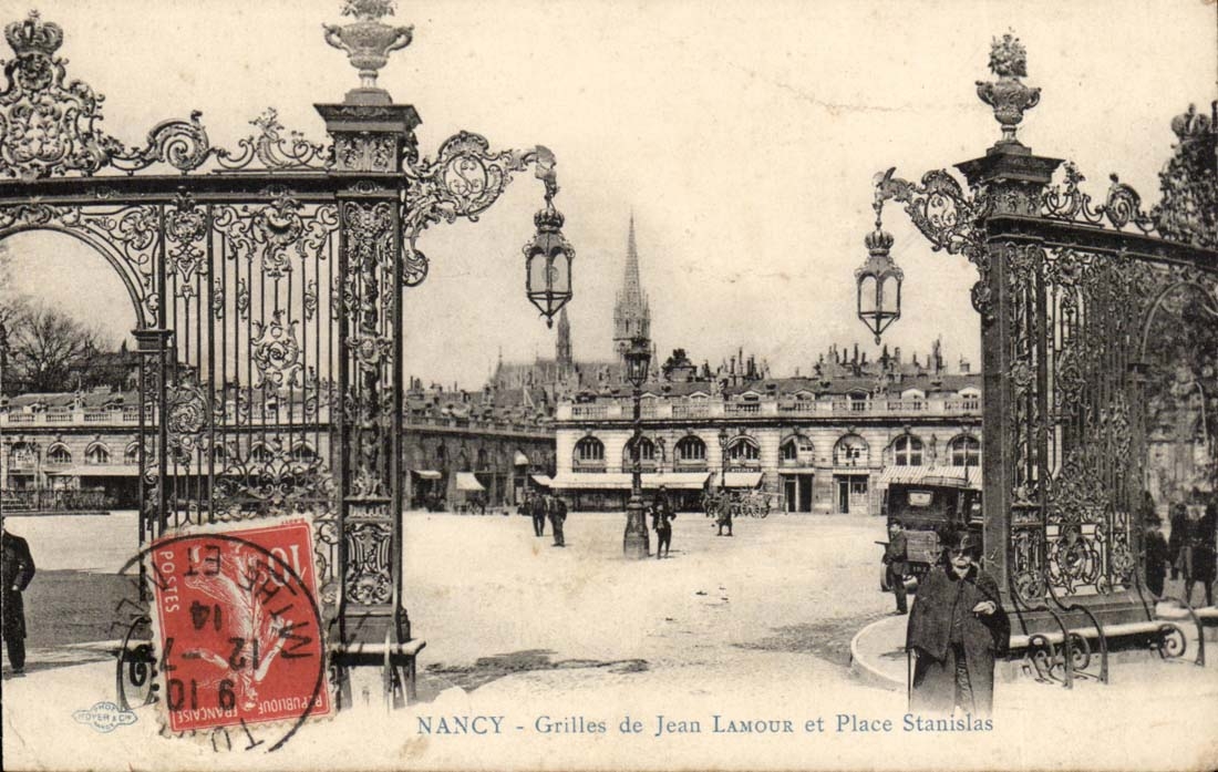 Nancy CPA Place Stanislas GRilles Jean Lamour