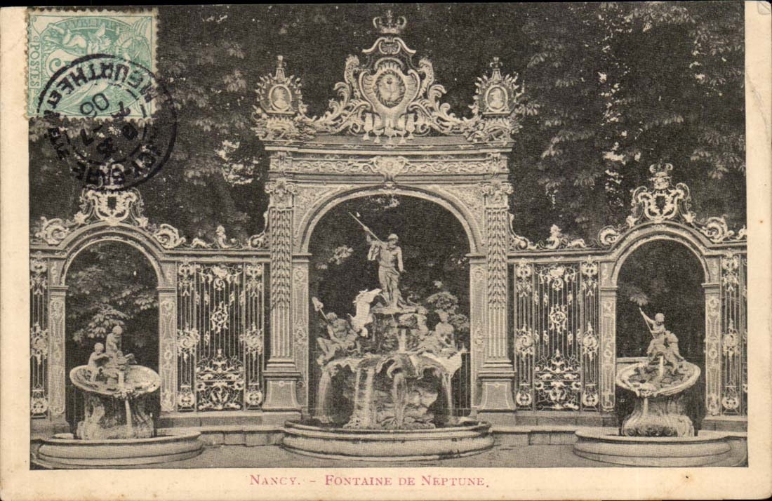 Nancy CPA Fontaine de Neptune