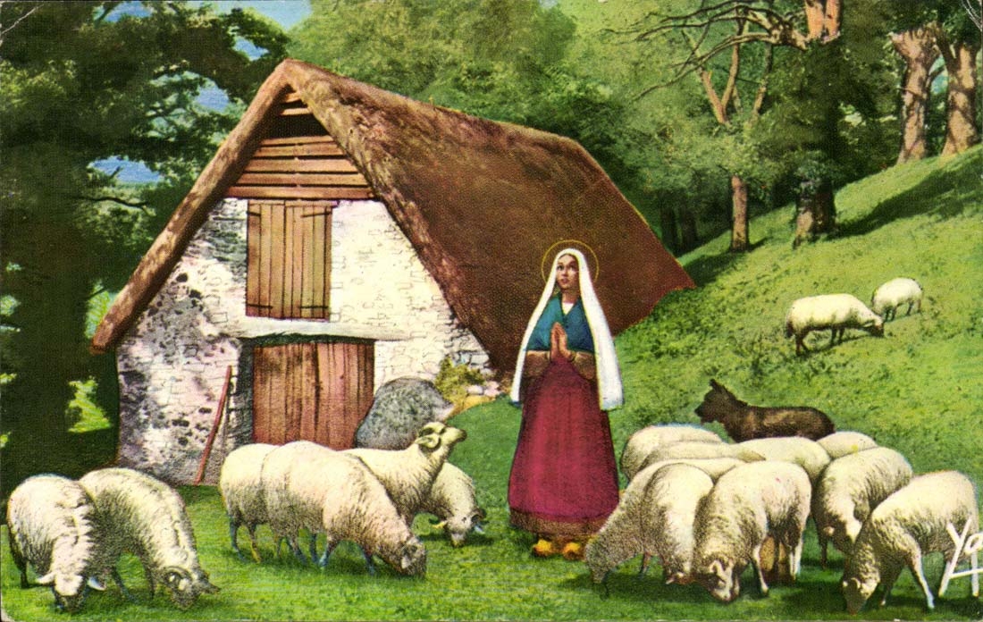 Lourdes CPA Sainte Bernadette requests by keeping her sheep