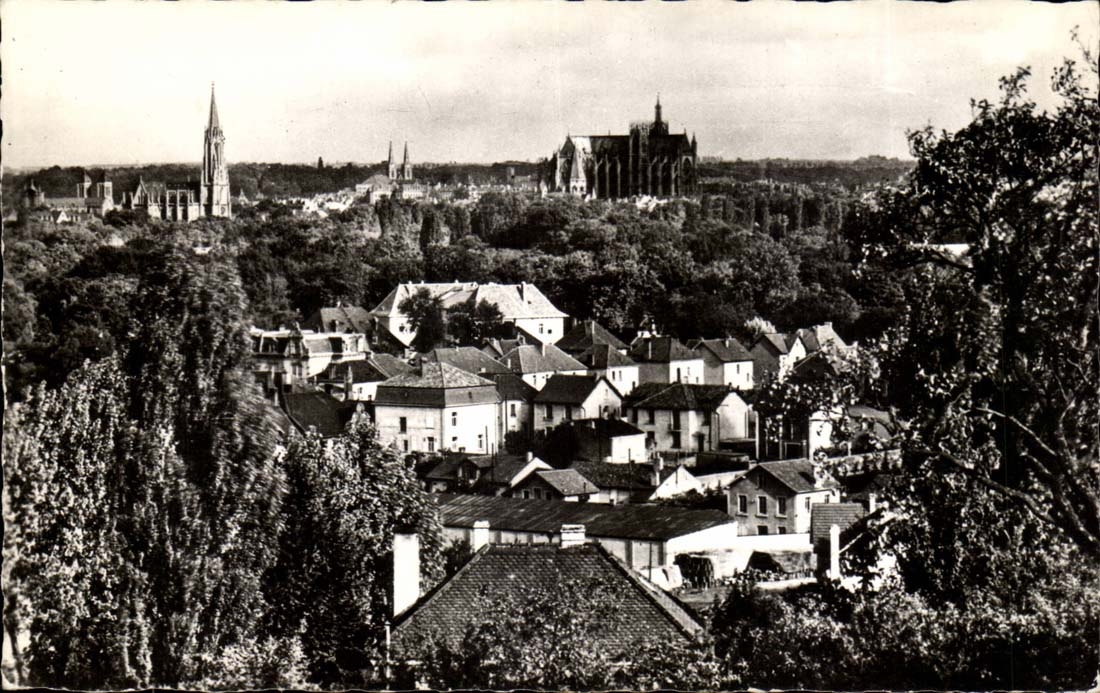Metz-MODERNE KARTE Ansicht