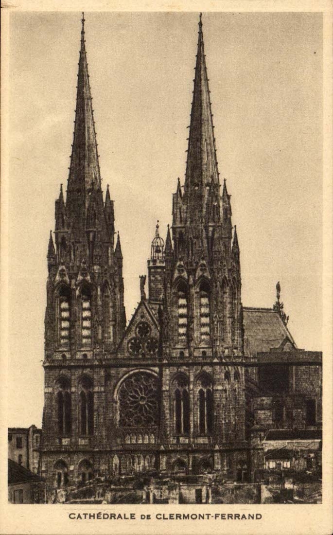 Kathedrale Clermont-ferrandCPA