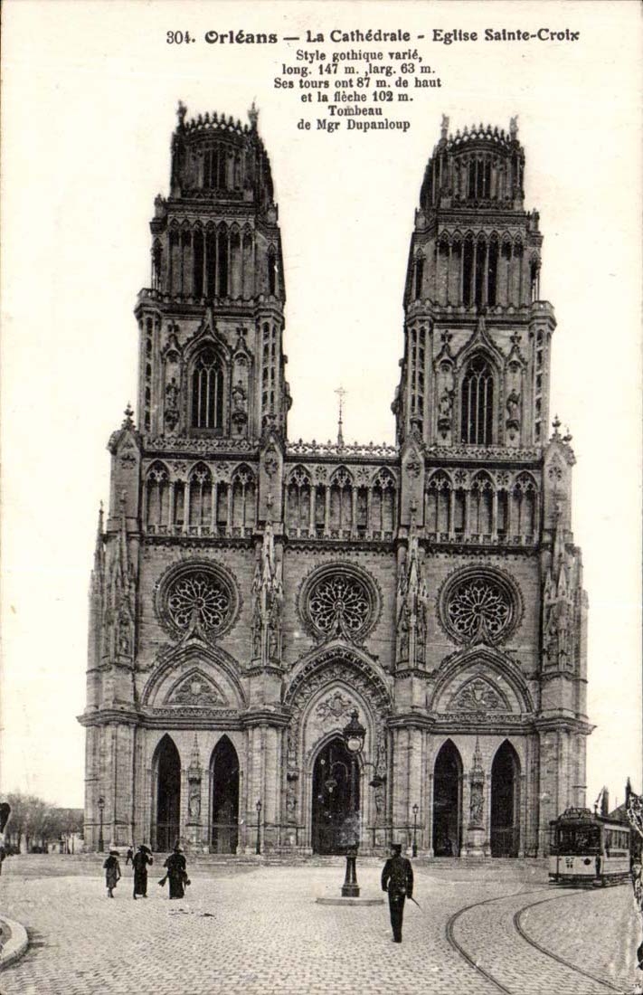 Orleans CPA the cathedral Church Sainte Cross