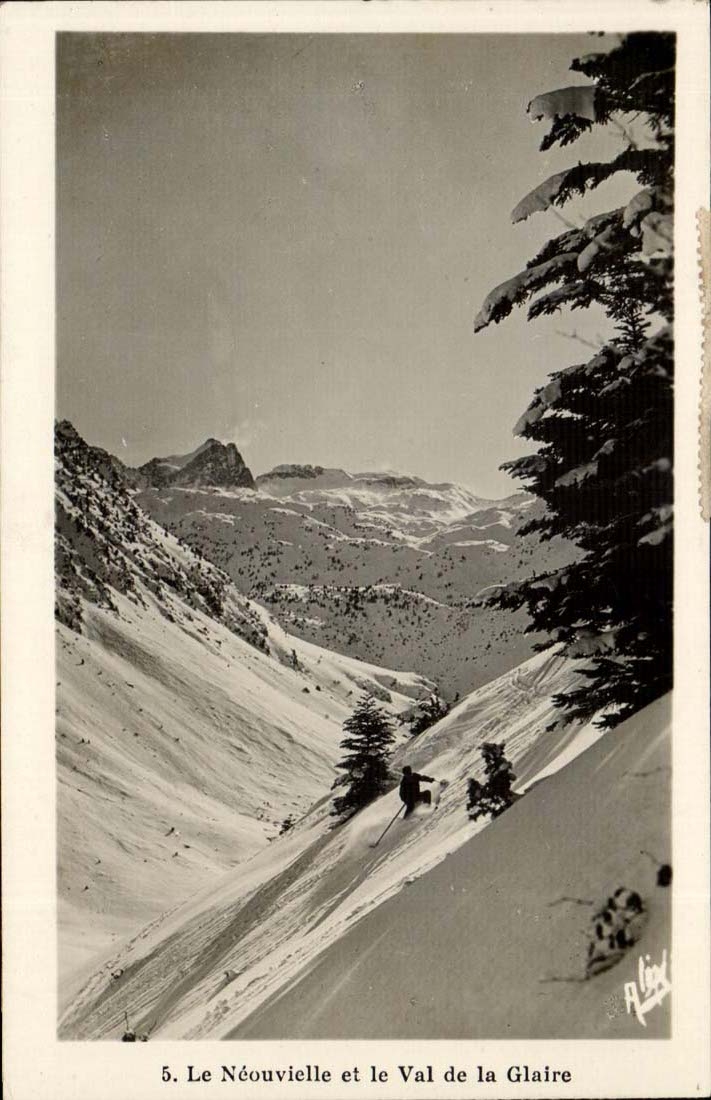 Bareges CPA Neouvielle E tle Tal von Glaire