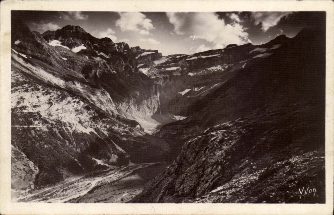 Die Pyrenees CPA der Kragen von Aubisque