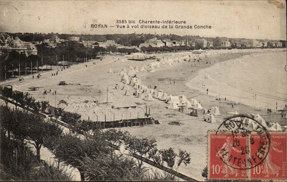 Royan CPA Vue has voil bird of large the conche