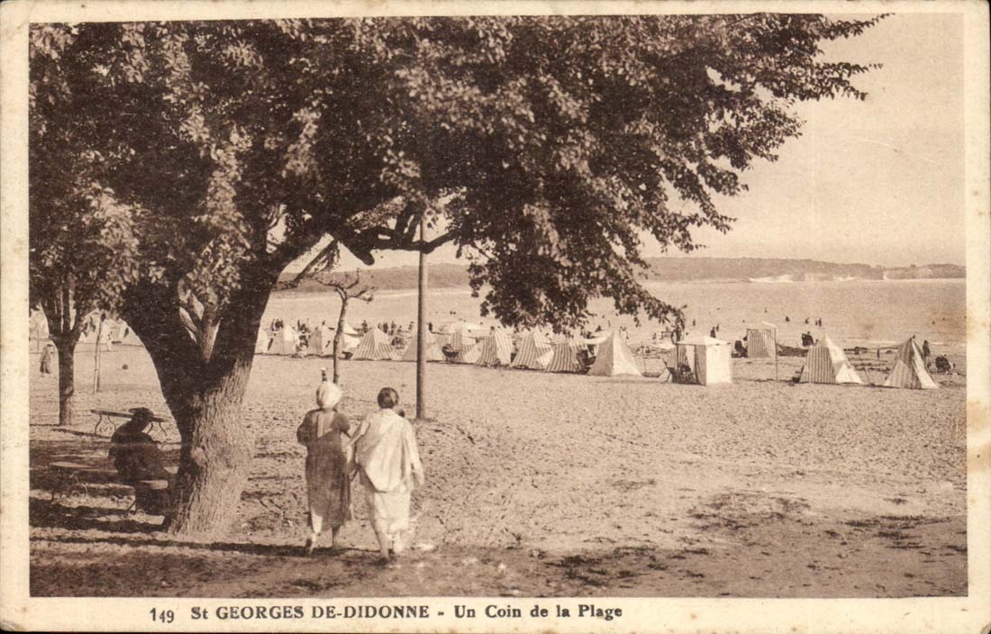 Saint Georges de Didonne CPA eine Ecke des Strandes