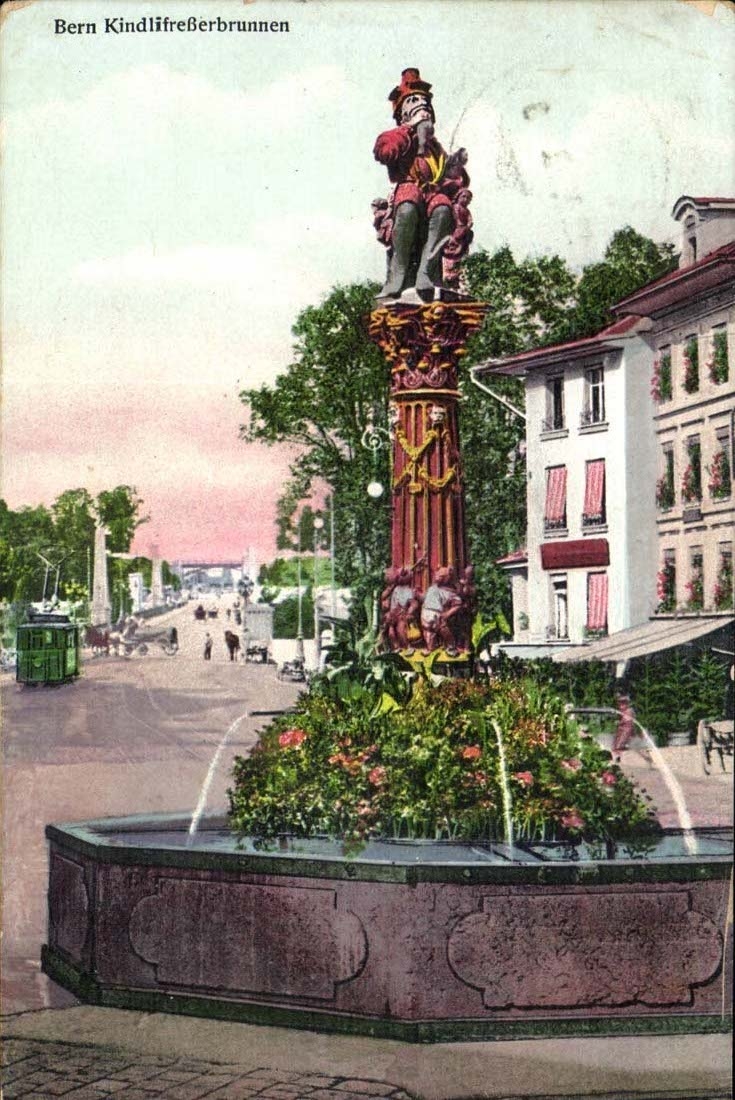 Switzerland CPA Bern Kindlifresserbrunnen