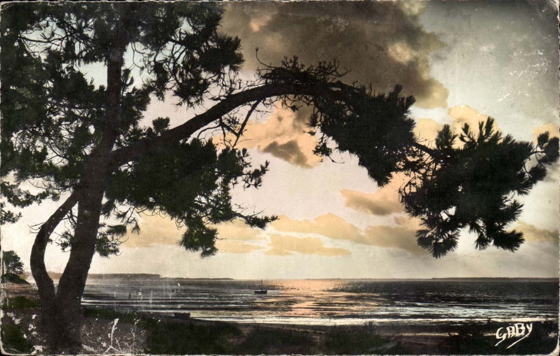 island of oleron CPA Sunset on the ocean