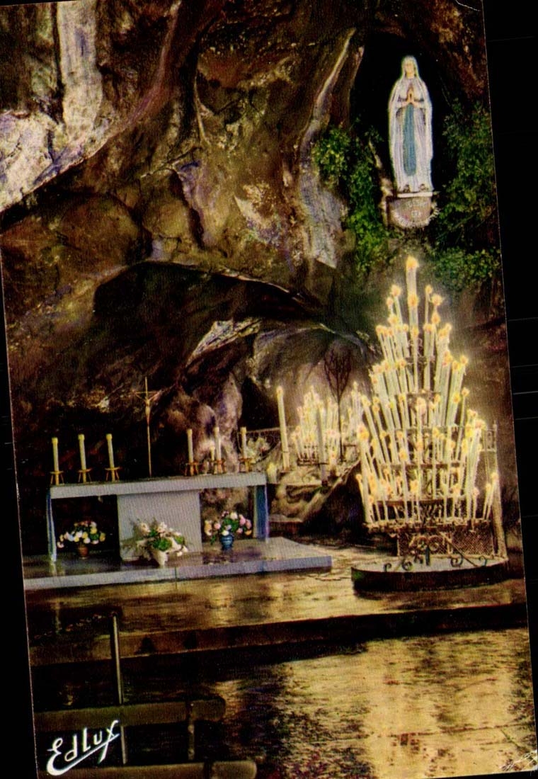 Lourdes CPA the miraculous cave of night