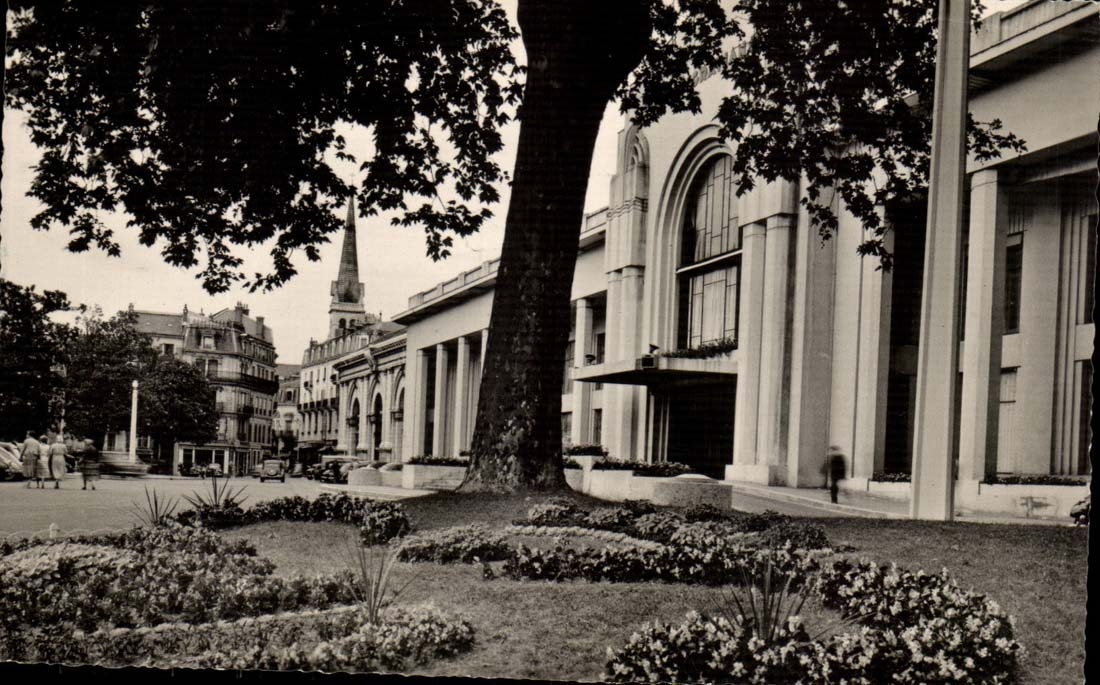 Aix-les-Bainsmoderner KARTE Ort der hydropathischen Einrichtung