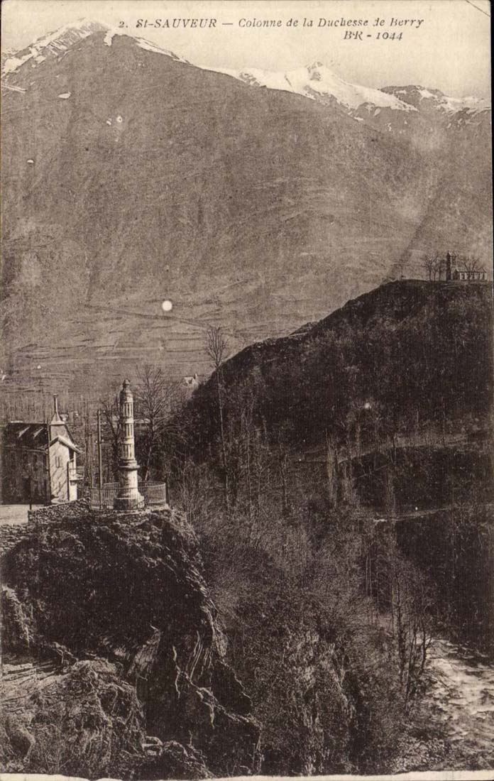 St Saver CPA Column of the Duchess of Berry