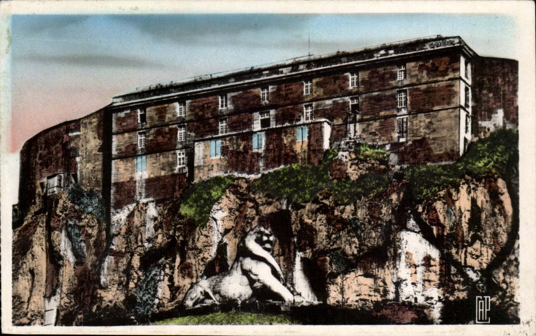 Belfort CPA the chaetau and the Bartholdi lion