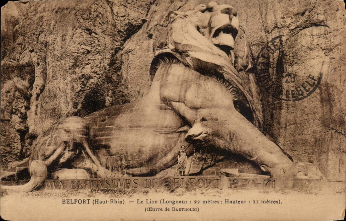 Belfort CPA the Bartholdi lion