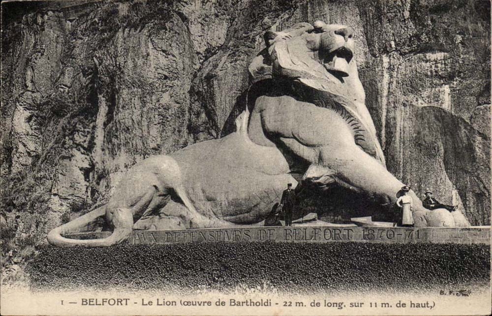 Belfort CPA the Bartholdi lion
