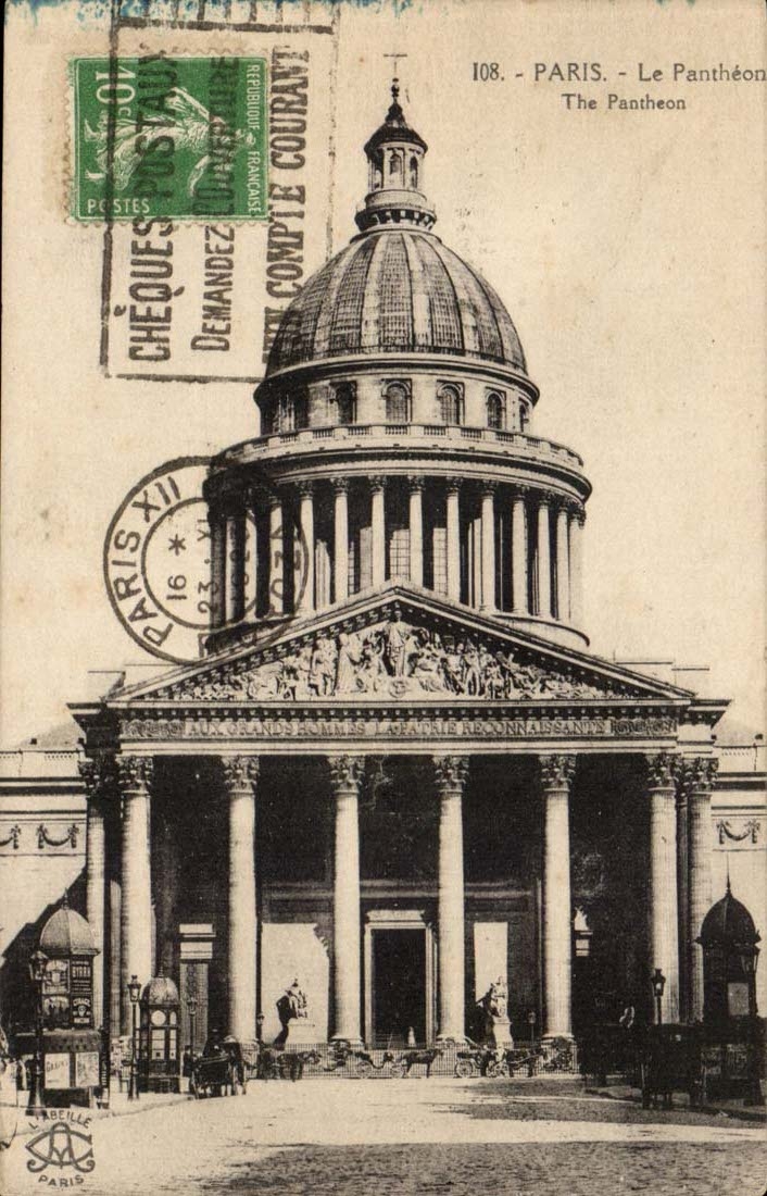 Paris CPA the Pantheon