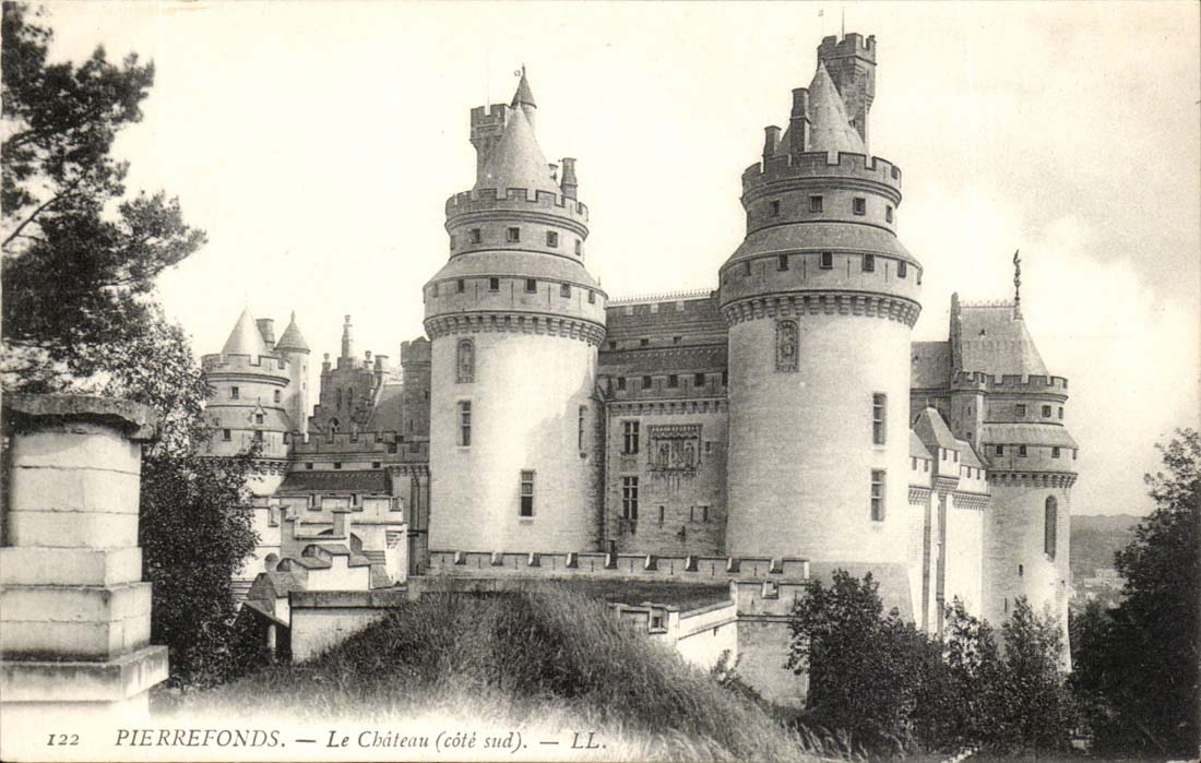 Chateau de Pierrefonds CPA 