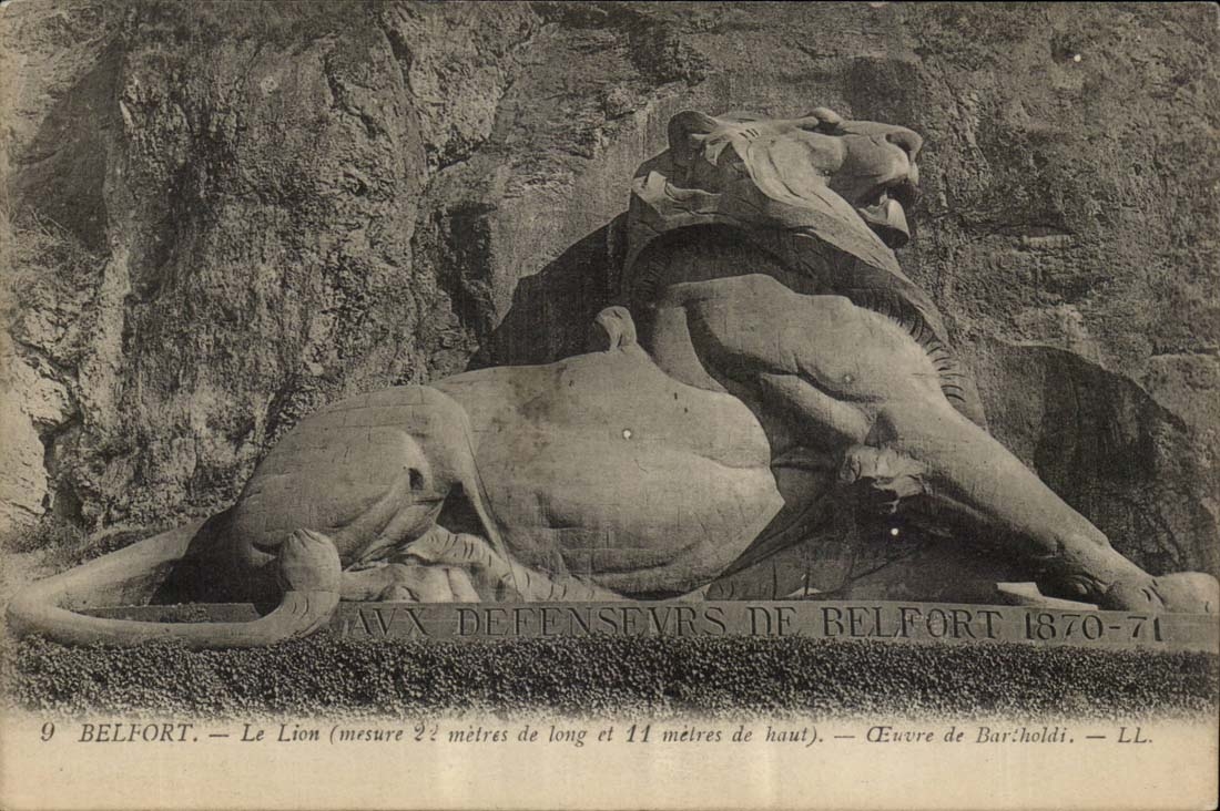 Belfort CPA der Lowe (Arbeit von Bartholdi)