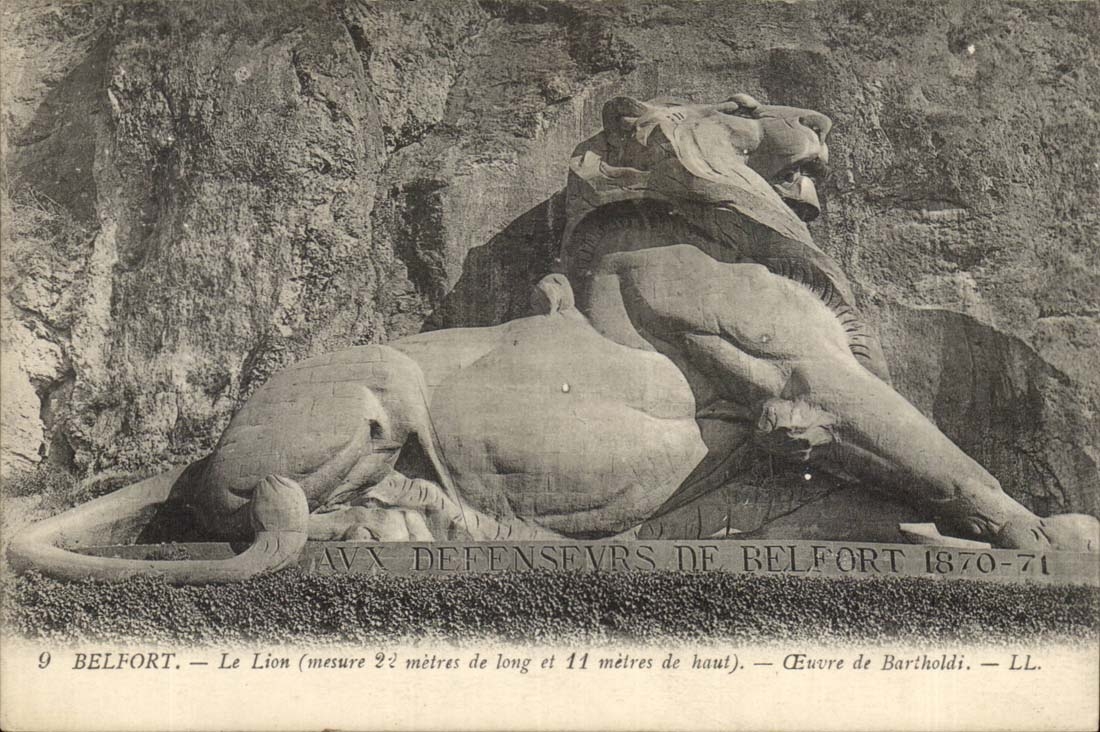 Belfort CPA der Lowe (Arbeit von Bartholdi)