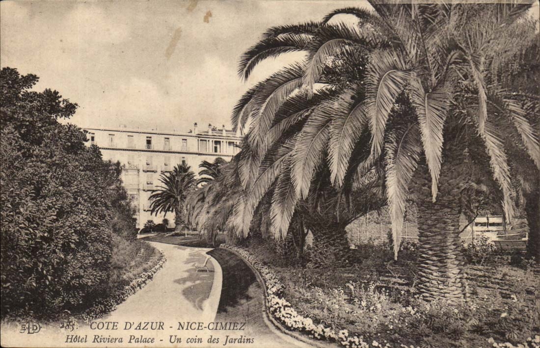 Nice CPA Hotel Riviera De luxe hotel a corner of the gardens