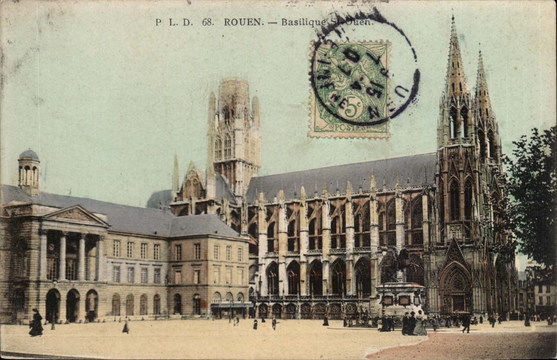 Rouen CPA Basilica of St Ouen