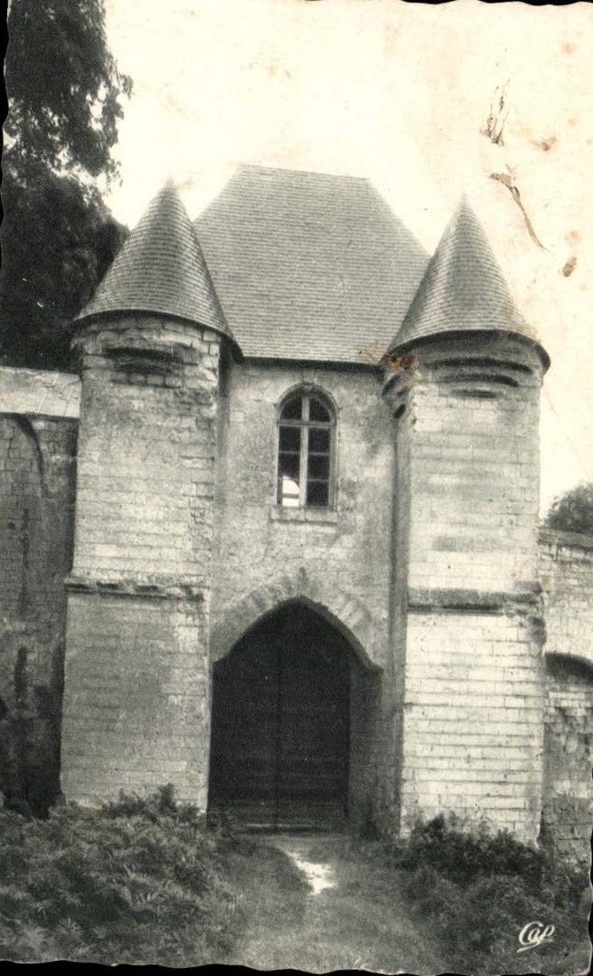 CPA Works of the pupils of the public school of the Sum Boarding school of improvement and colony holidays lucheux Castle